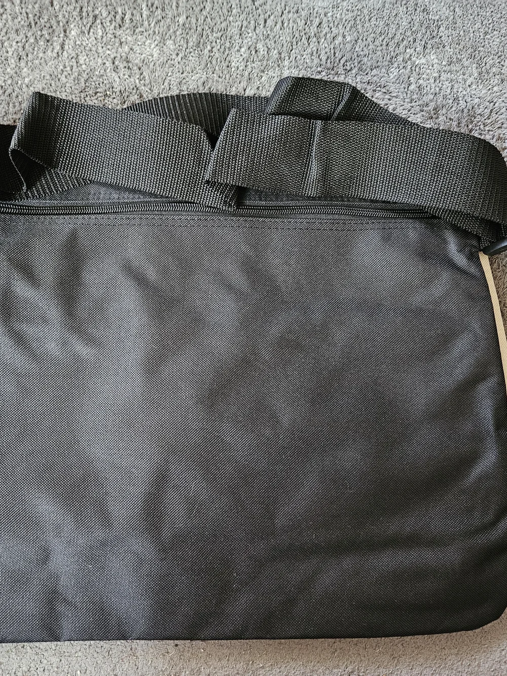 United Colors of Benetton Reversible Black/ivory  Messenger Bag